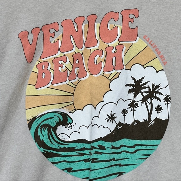 Lulusimonstudio “Venice Beach” T-shirt Size Large - Picture 3 of 7